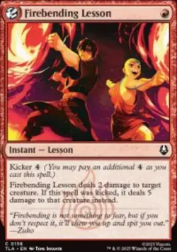 Firebending Lesson Avatar TLA 138 MTG Foil NM - Image 1