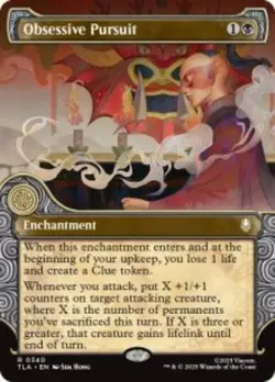 Obsessive Pursuit Avatar TLA 340 MTG Reg NM - Image 1
