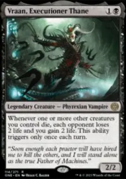 Vraan, Executioner Thane Phyrexia: All Will Be One (ONE) 114 MTG Regular - Image 1