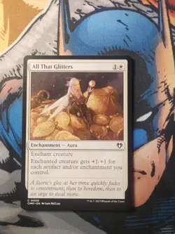 MTG - ALL THAT GLITTERS - Commander Masters (C) - Image 1