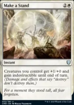 Make a Stand Commander Legends (CMR) 32 MTG Regular - Image 1