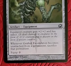 MTG Grafted Exoskeleton x1 NM ~Scars of Mirrodin (Magic)*Free Shipping* - Image 4