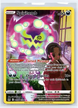 Spiritomb TG09/TG30 - Pokemon Lost Origin Trainer Gallery - Ultra Rare - NM - Image 1
