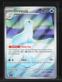 2025 Pokemon Scarlet & Violet Paldean Fates Dewgong #97/94 - Image 1