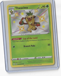 Thwackey (#SV005/SV122) - Holofoil SWSH - Shining Fates: Shiny Vault LP Pokemon - Image 1
