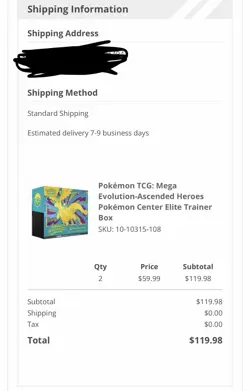 Pokemon Center Mega Evolution-Ascended Heroes Elite Trainer Box Presale - Image 2