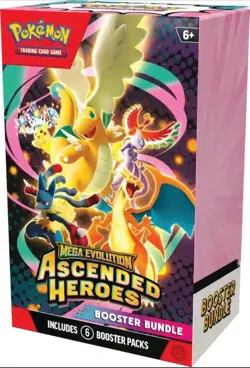 (4x) Pokemon TCG: Ascended Heroes Booster Bundles CONFIRMED PRESALE - Image 1