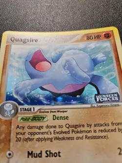 Pokemon EX Unseen Forces Quagsire Stamped Reverse Holo 44/115 EXC-NEAR MINT - Image 2