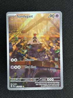 2023 Pokemon Paldea Evolved Sandygast 214/193 NM - Image 1