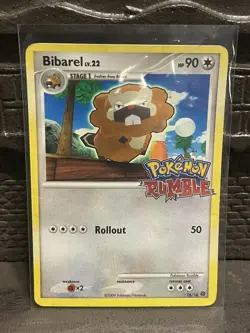Pokemon Bibarel 16/16 Rumble 2009 Promo Edition - HP - Image 1