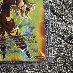 Dragon Ball Super CCG SS3 Son Goku, to New Extremes BT11-074 UC Foil Card NM - Image 3