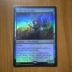 Valley Floodcaller (FOIL) - N/M - Bloomburrow - MTG Magic The Gathering Card - Image 1