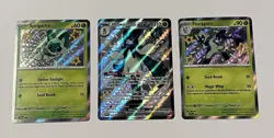 Pokemon Meowscarada EX TCG Promo Card Paldean Fates SVP 76,77,78 NM - Image 1