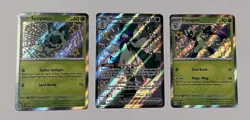 Pokemon Meowscarada EX TCG Promo Card Paldean Fates SVP 76,77,78 NM - Image 2