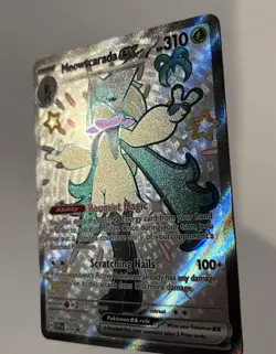 Pokemon Meowscarada EX TCG Promo Card Paldean Fates SVP 76,77,78 NM - Image 3