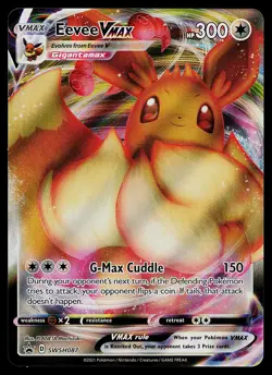 Pokemon Card - Eevee VMAX Sword & Shield Promo SWSH087 Holo - Image 1