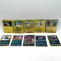 Morpeko Pokemon TCG Card Lot V 095/172 & More Regular & Holos Promo - Image 1
