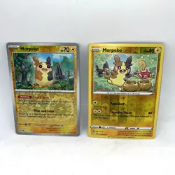 Morpeko Pokemon TCG Card Lot V 095/172 & More Regular & Holos Promo - Image 4