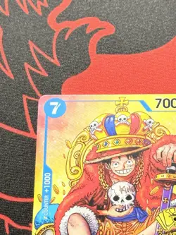 P-043 Monkey.D.Luffy 2nd Anniversary Stamped Promo One Piece Promotion Card NM - Image 3
