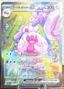 Pokemon Card - Tinkaton ex Paldea Evolved 262/193 Holo Speical Illustration Rare - Image 1