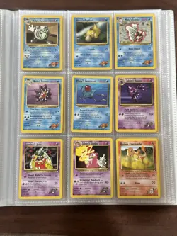 NM/LP+ (Unlimited) COMPLETE Pokemon GYM HEROES Set 90-Card UNCOMMON/COMMON /132 - Image 5