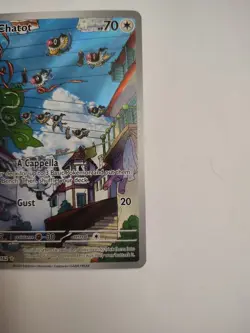 Pokemon TCG Chatot Card 181/162 SV05: Temporal Forces NM Illustration Rare - Image 5