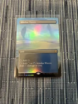 Adarkar Wastes (Borderless) - Dominaria United - Foil - MTG - Image 1