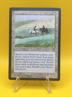 MTG x1 Tithe - Visions - Non-Foil (LP) - Image 1