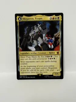 Megatron, Tyrant 012 Universes Beyond: Transformers BOT MTG Magic LP - Image 1