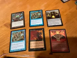 6x MTG Commander rares, mythic, and foils Mixed lot MN to good condition - Image 1