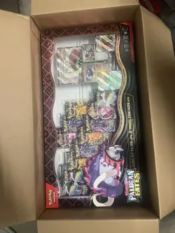 Pokemon TCG Paldean Fates Great Tusk Iron Threads Ex Premium Collection Lot of 5 - Image 1