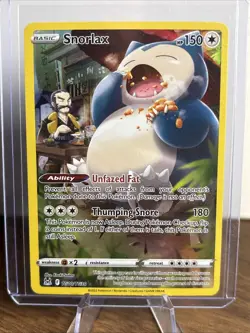 Snorlax - TG10/TG30 - Pokemon Lost Origin Trainer Gallery Holo SWSH11 English NM - Image 1