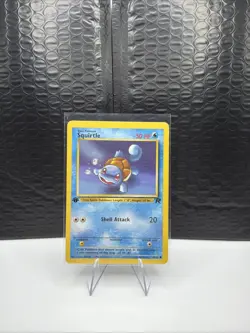 Pokemon Squirtle 1st Edition Team Rockets Series 68/82 - Image 1