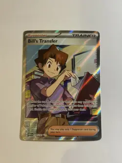 Bill's Transfer Ultra Rare SV: Scarlet & Violet 151 194/165 NM Pokemon - Image 1