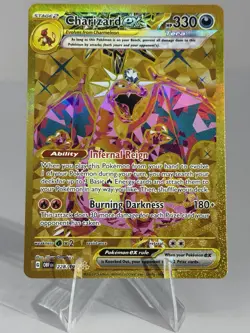 Pokemon Charizard ex 228/197 Obsidian Flames Gold Full Art NM 🔥 - Image 1