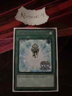 Charge of the Light Brigade - Rare - 25YC-ENP08 - YCS Stamped Prize Card - Image 1