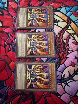3x Lava Golem HAC1-EN008 Ultra Rare Duel Terminal NM-M 1st Edition - Image 1