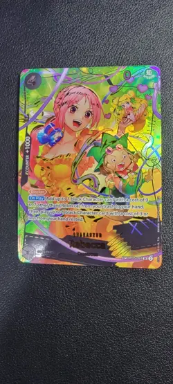 One Piece Rebecca OP05-091 SP Premium Booster Vol. 2 English NM - Image 1