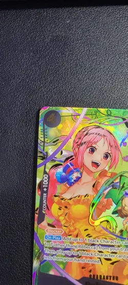 One Piece Rebecca OP05-091 SP Premium Booster Vol. 2 English NM - Image 4