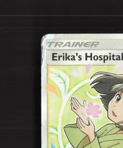 Erika's Hospitality 174/181 Team Up Full Art Ultra Rare Holo Pokemon Card DMG - Image 3