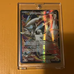 Pokemon White Kyurem EX 146/149 Boundaries Crossed Ultra Rare Full Art Holo Card - Image 1