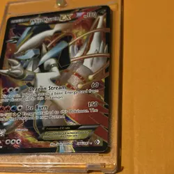 Pokemon White Kyurem EX 146/149 Boundaries Crossed Ultra Rare Full Art Holo Card - Image 3