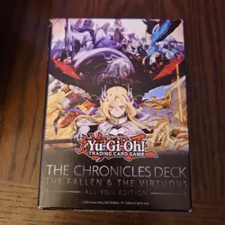 Yu-Gi-Oh Cards -The Chronicles Deck THE FALLEN & THE VIRTUOUS (x 2) - Image 3