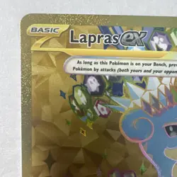 Lapras ex 164 Pokemon TCG; Scarlet & Violet Promo Cards Black Star Promo Holo - Image 2