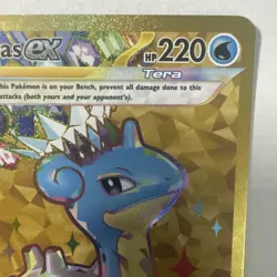 Lapras ex 164 Pokemon TCG; Scarlet & Violet Promo Cards Black Star Promo Holo - Image 3