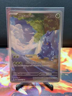 Heracross Paldea Evolved Illustration Rare Pokemon TCG Card 194/193 - Image 1