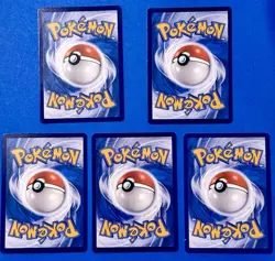 5 Gengar Pokemon TCG Cards from Gem Pack Vol. 3 CBB3C. Please read description. - Image 2