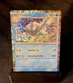Cetitan 005/015 McDonald's 2023 Holo Promo Pokemon Card - Image 1