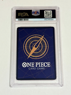 One Piece Two Legends- S-Snake SR Alternate Alt Art Parallel Foil OP08-023 PSA 9 - Image 2