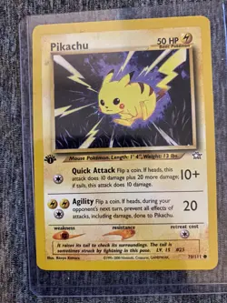 2000 Pokemon Neo Genesis 1st Edition Pikachu #70 NEAR MINT/MINT - Image 1